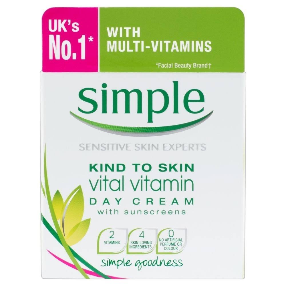 Simple Kind To Skin Vital Day Cream - 50ml