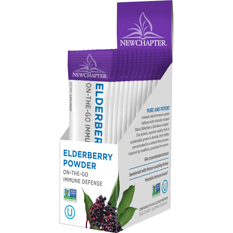 New Chapter Elderberry Powder - 0.08 oz