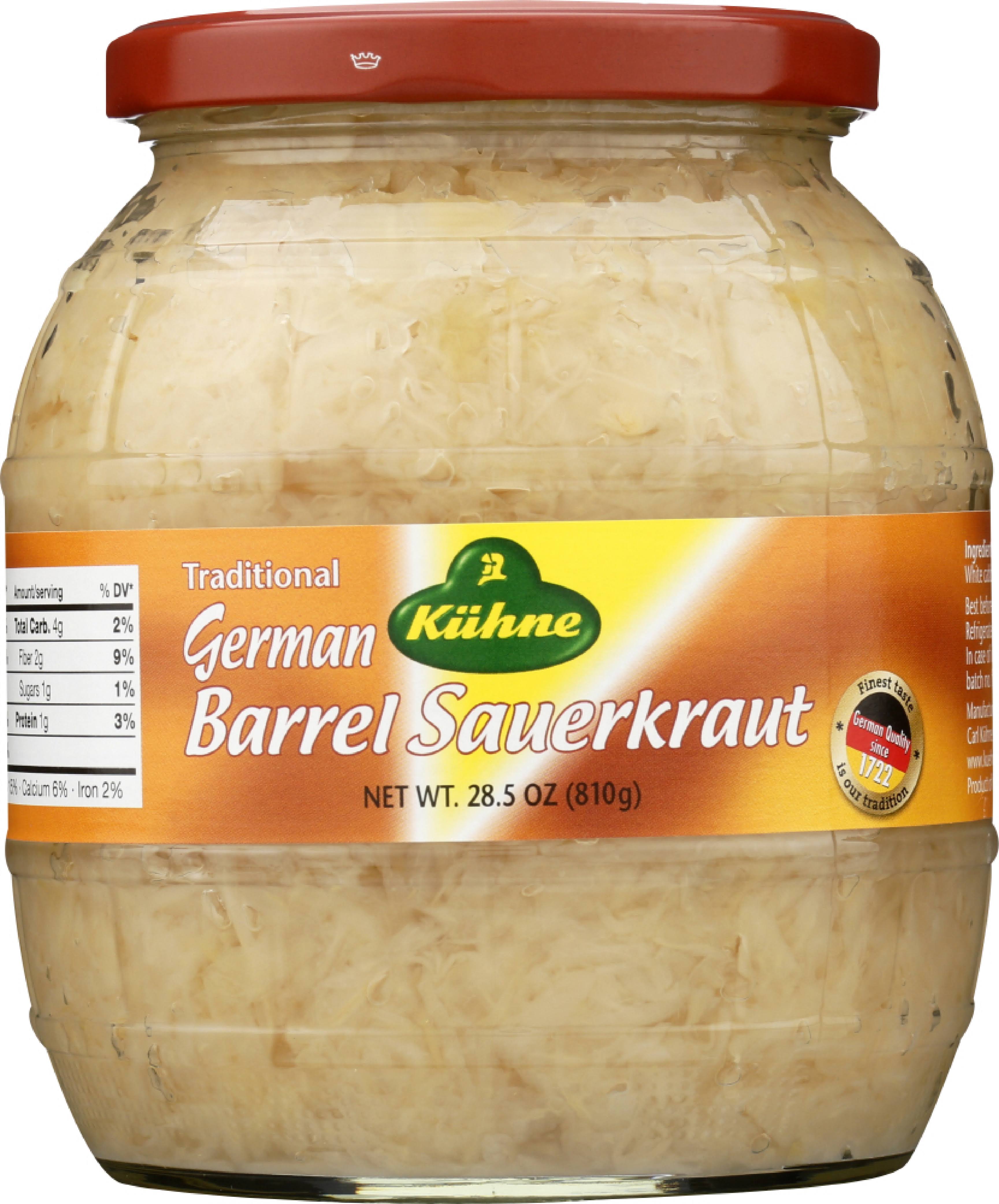 Gundelsheim Barrel Sauerkraut Vegetable Relish - 28.5oz