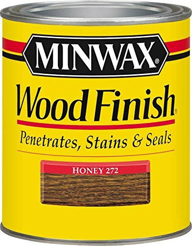 Minwax Oil-Based Interior Stain Wood Finish - Honey 272, 1qt