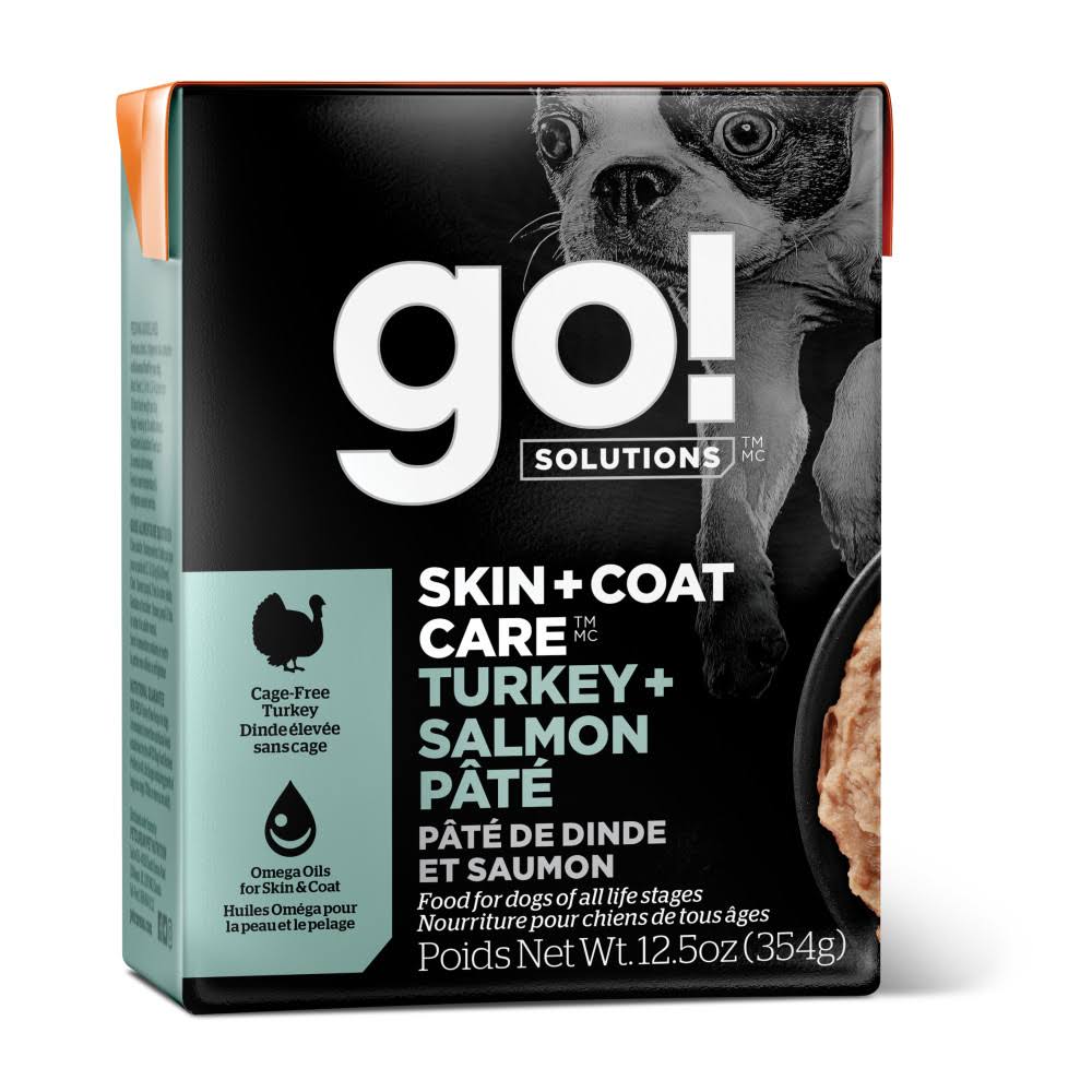 Go Skin & Coat Turkey & Salmon Pate - 12.5oz