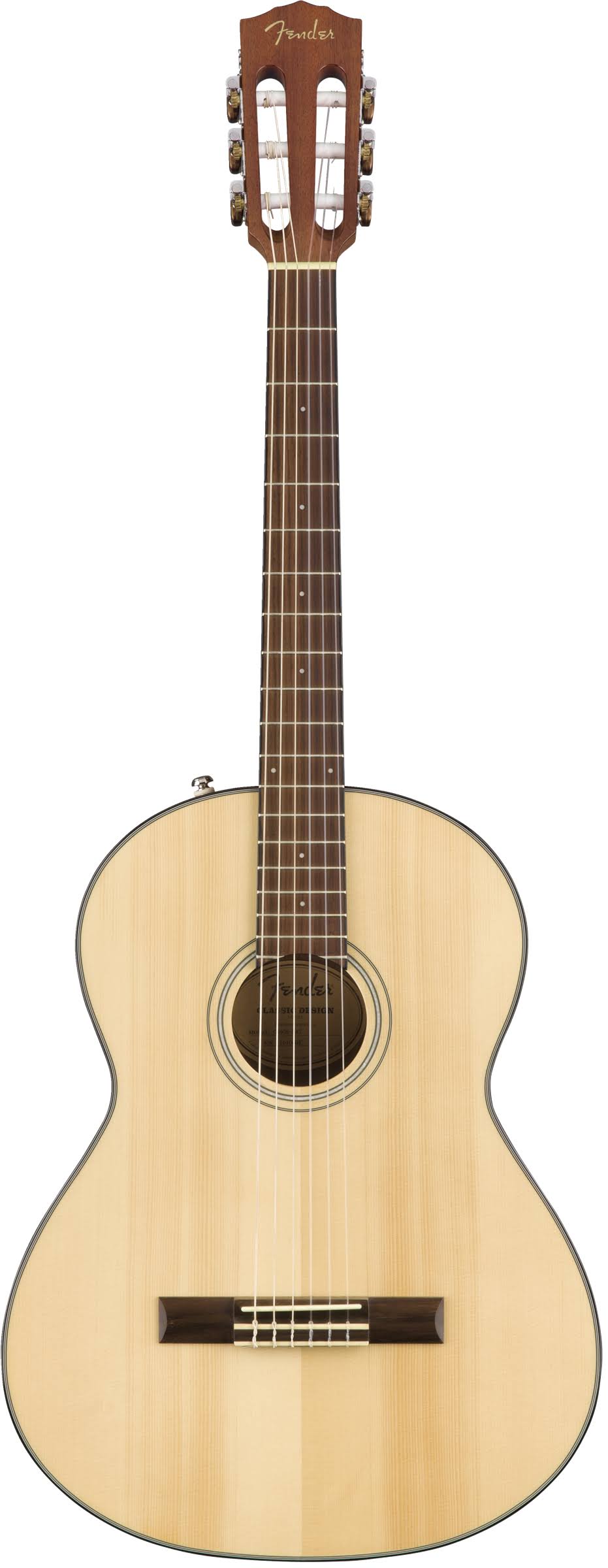 Fender CN-60S Acoustic Nylon Guitar Natural