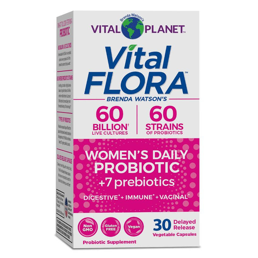 Women's Daily Probiotic Vital Flora 30 vcaps