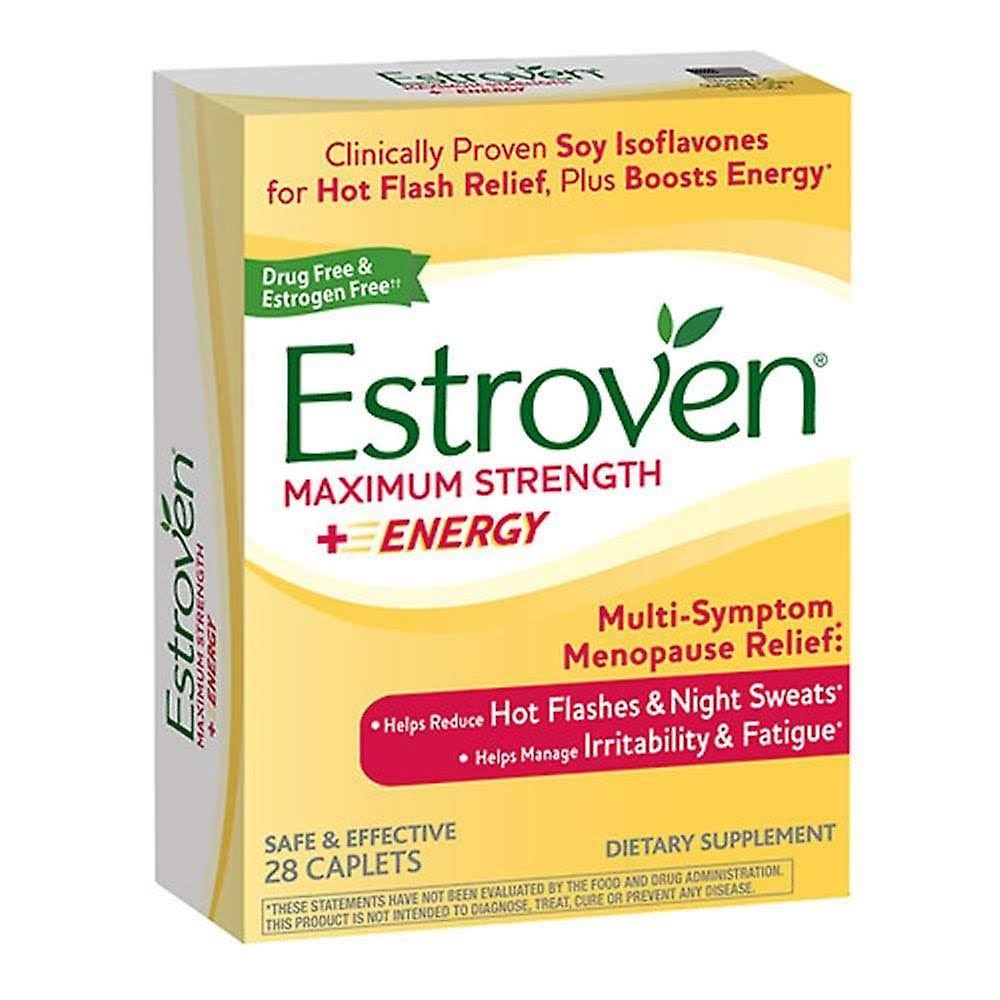 Estroven Maximum Strength Menopause Relief Dietary Supplement - 28 Capsules