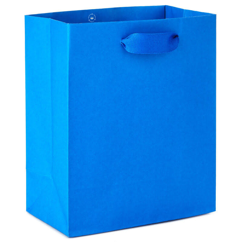 6.5" Small Royal Blue Gift Bag
