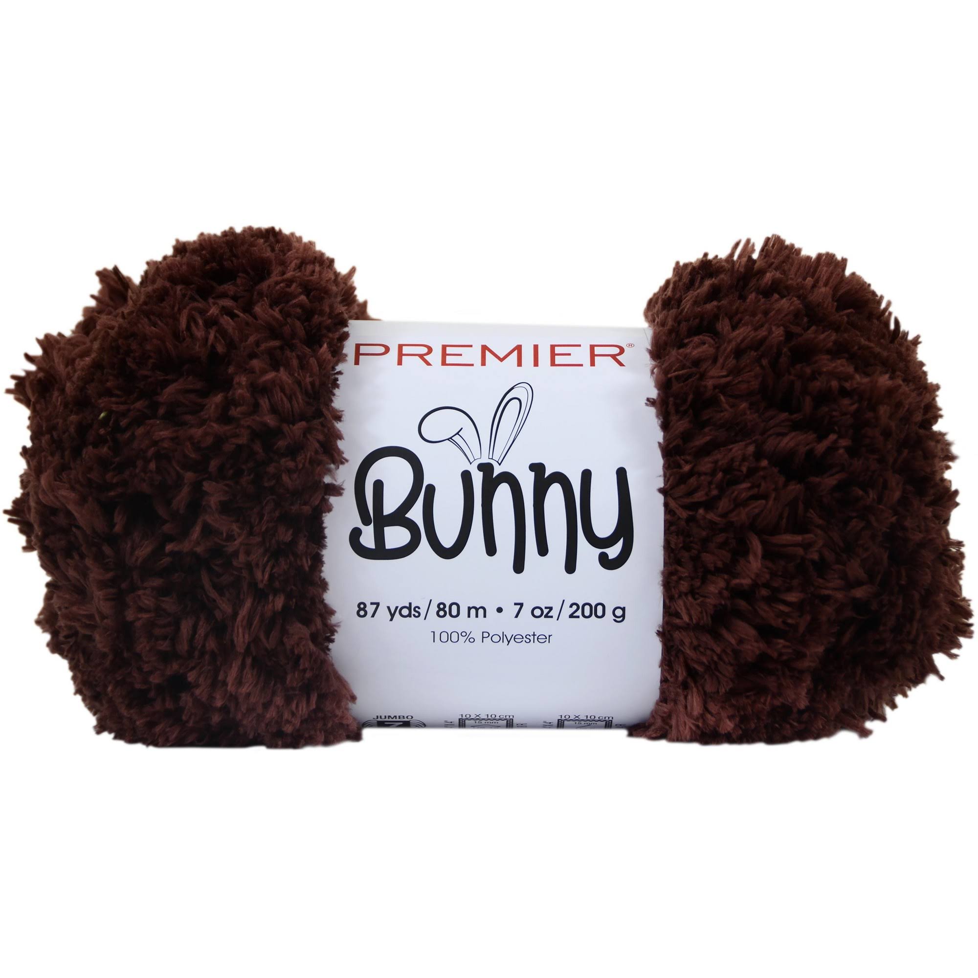 Premier Yarns Bunny Yarn - Chocolate