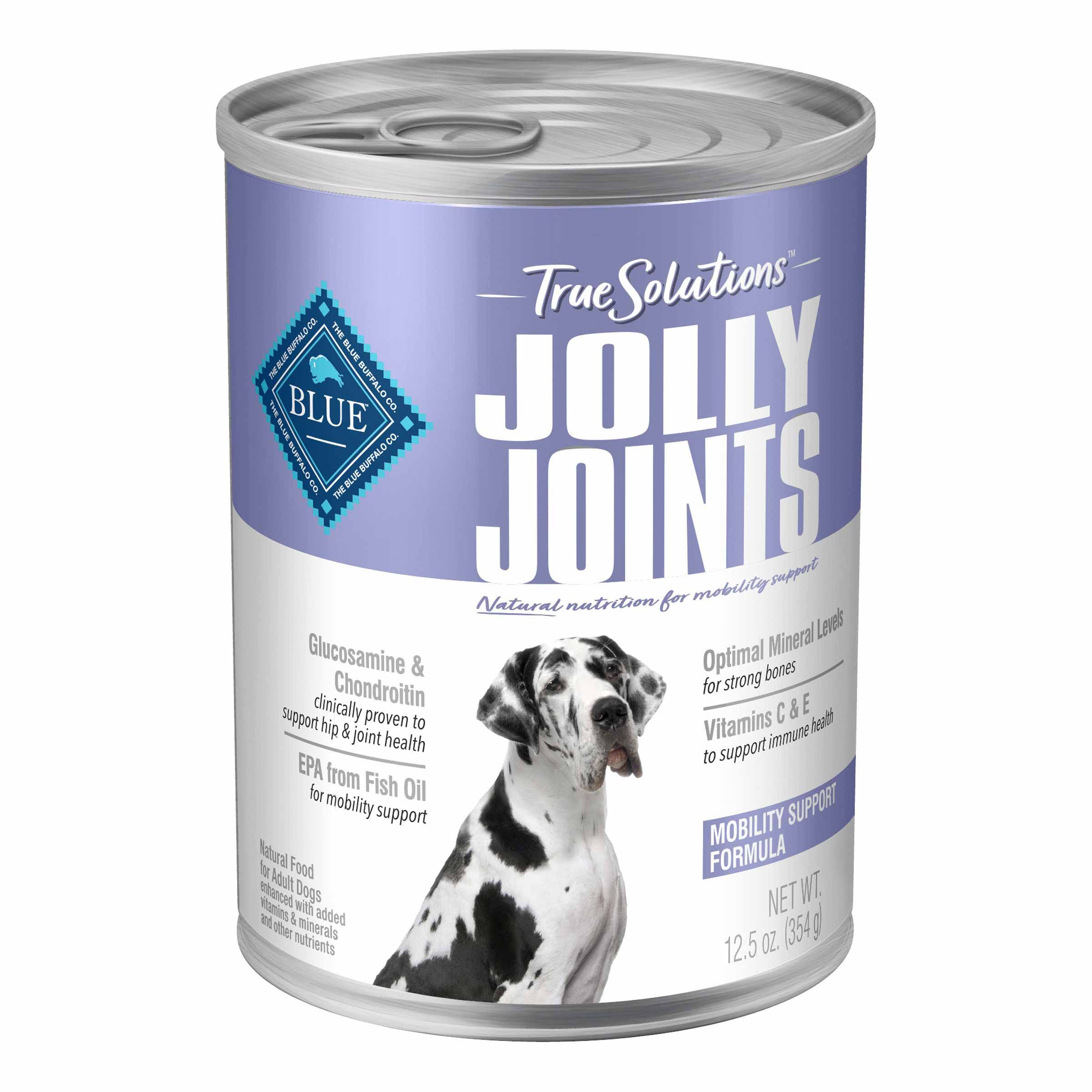 Blue Buffalo Blue True Solutions Food for Dogs, Jolly Joints, Adult - 12.5 oz