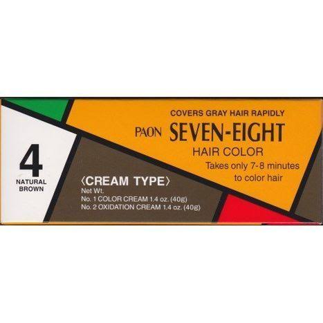 Paon Hair Cream Refill NO. 4 Natural Brown