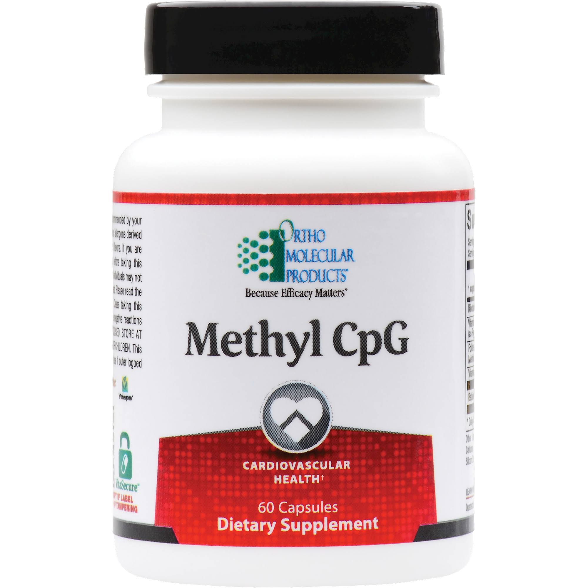 Ortho Molecular Products Methyl CPG Supplement - 60 Capsules