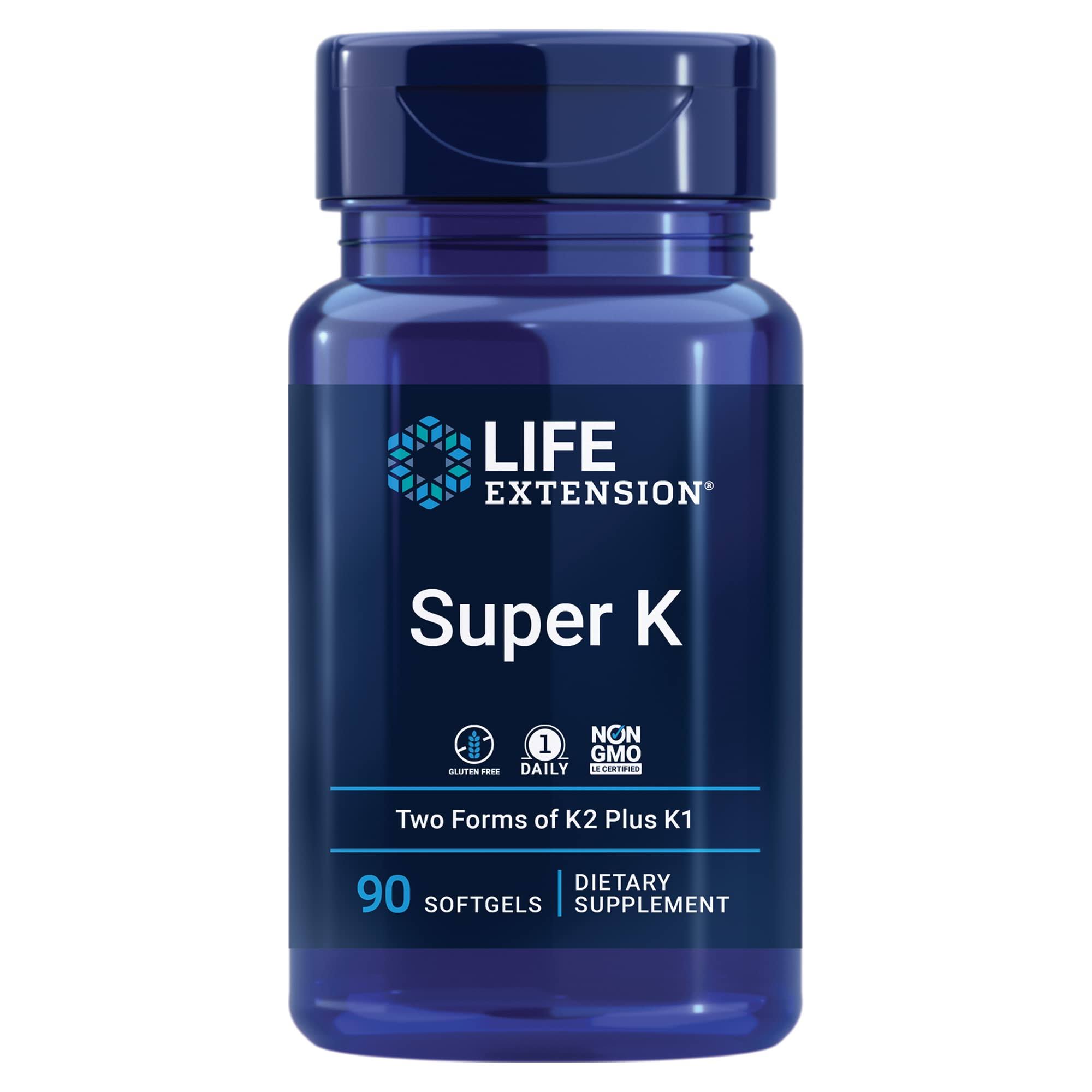 Life Extension Super K, Softgels - 90 softgels