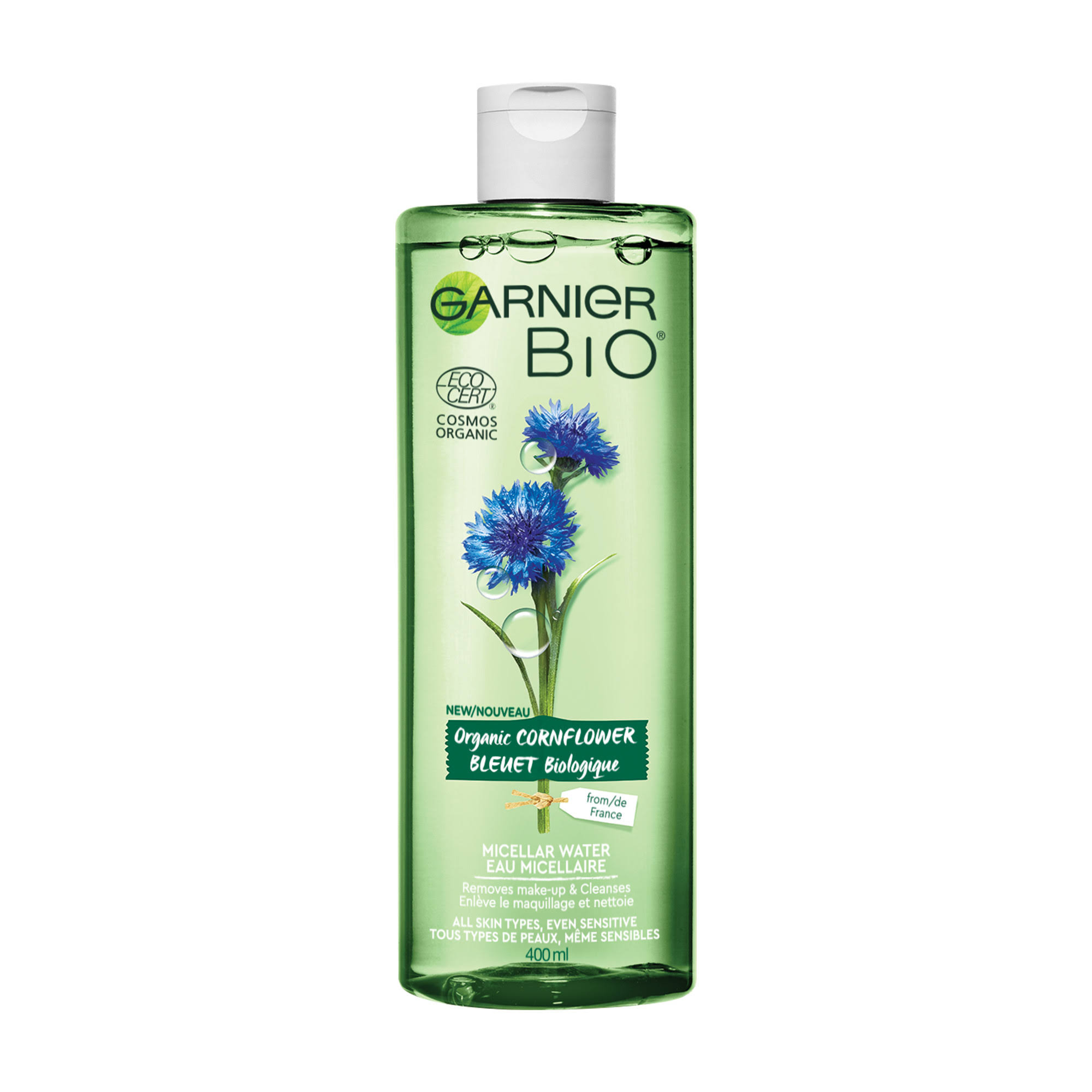 Garnier Bio Organic Cornflower Micellar Cleansing Water for All Skin Types