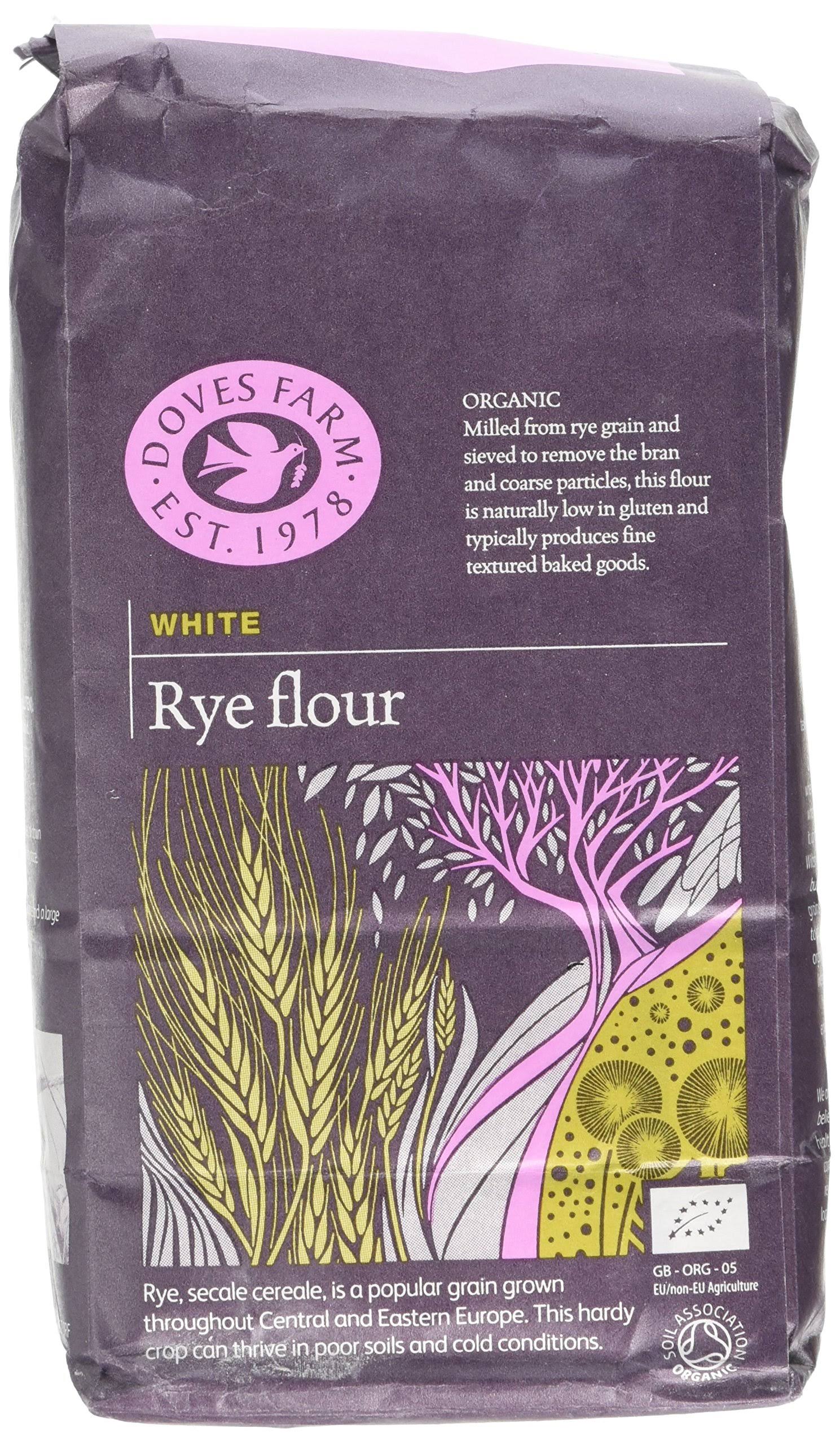 Doves Farm - Organic Rye White Flour 1kg