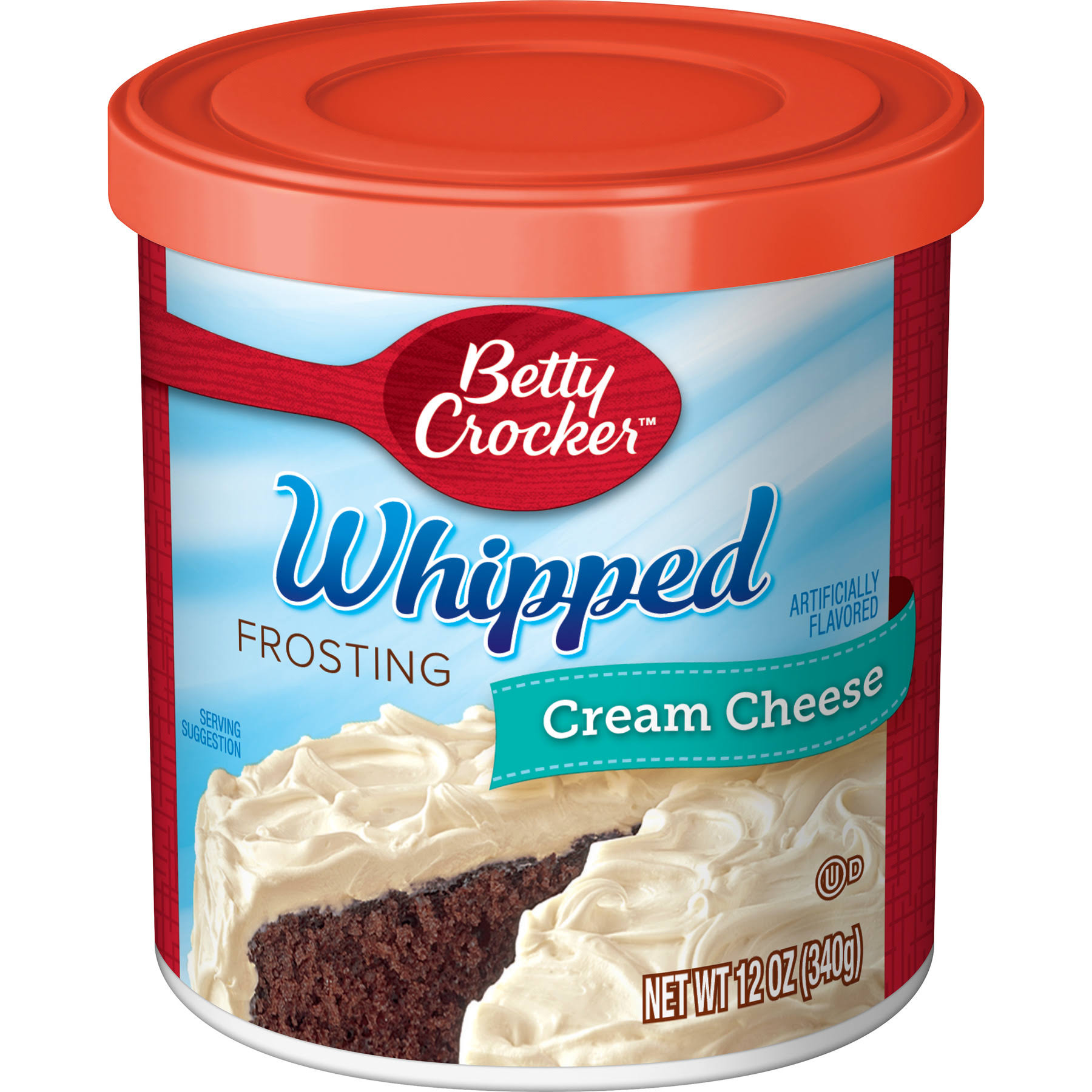 Betty Crocker Whipped Frosting - Cream Cheese, 12oz