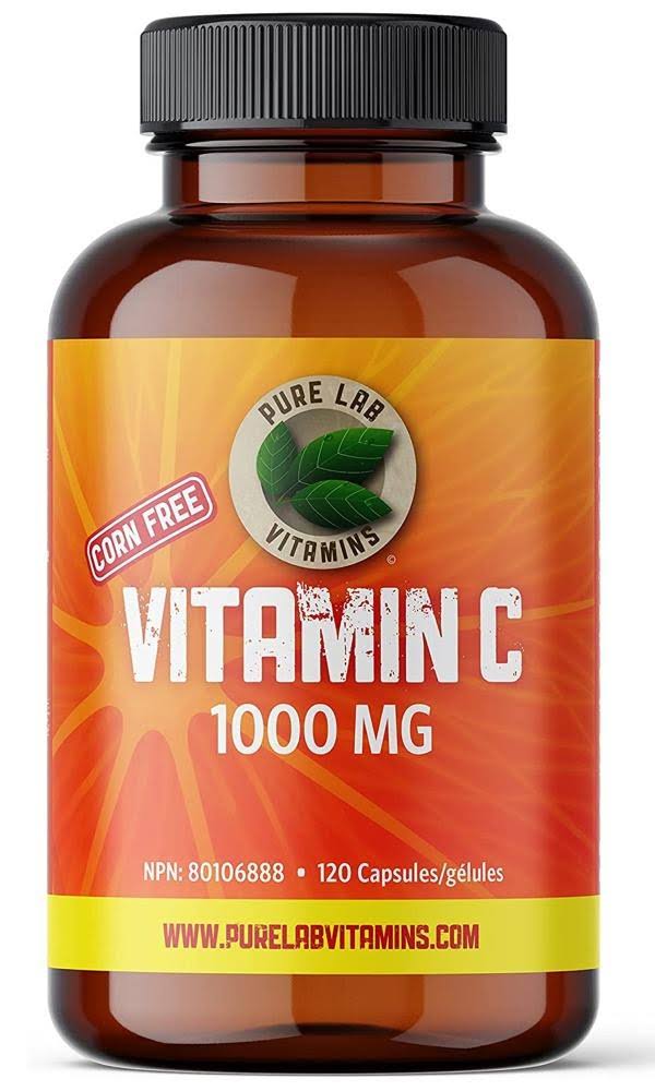 Pure Lab Vitamins Vitamin C 1000mg 120 Capsules