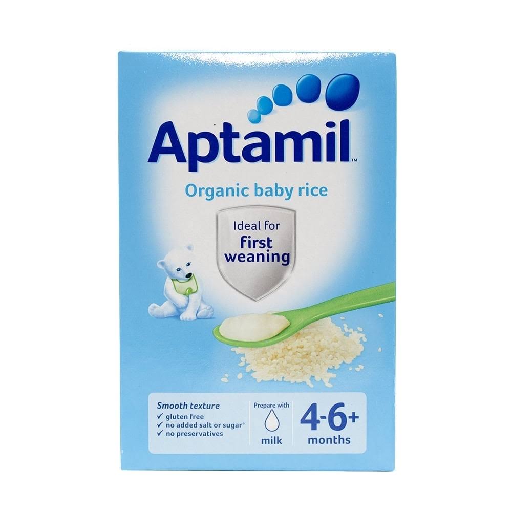 Aptamil Cereal Organic Pure Baby Rice 100g