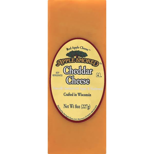 Red Apple Cheese Apple Smoked Cheddar Cheese - 8oz