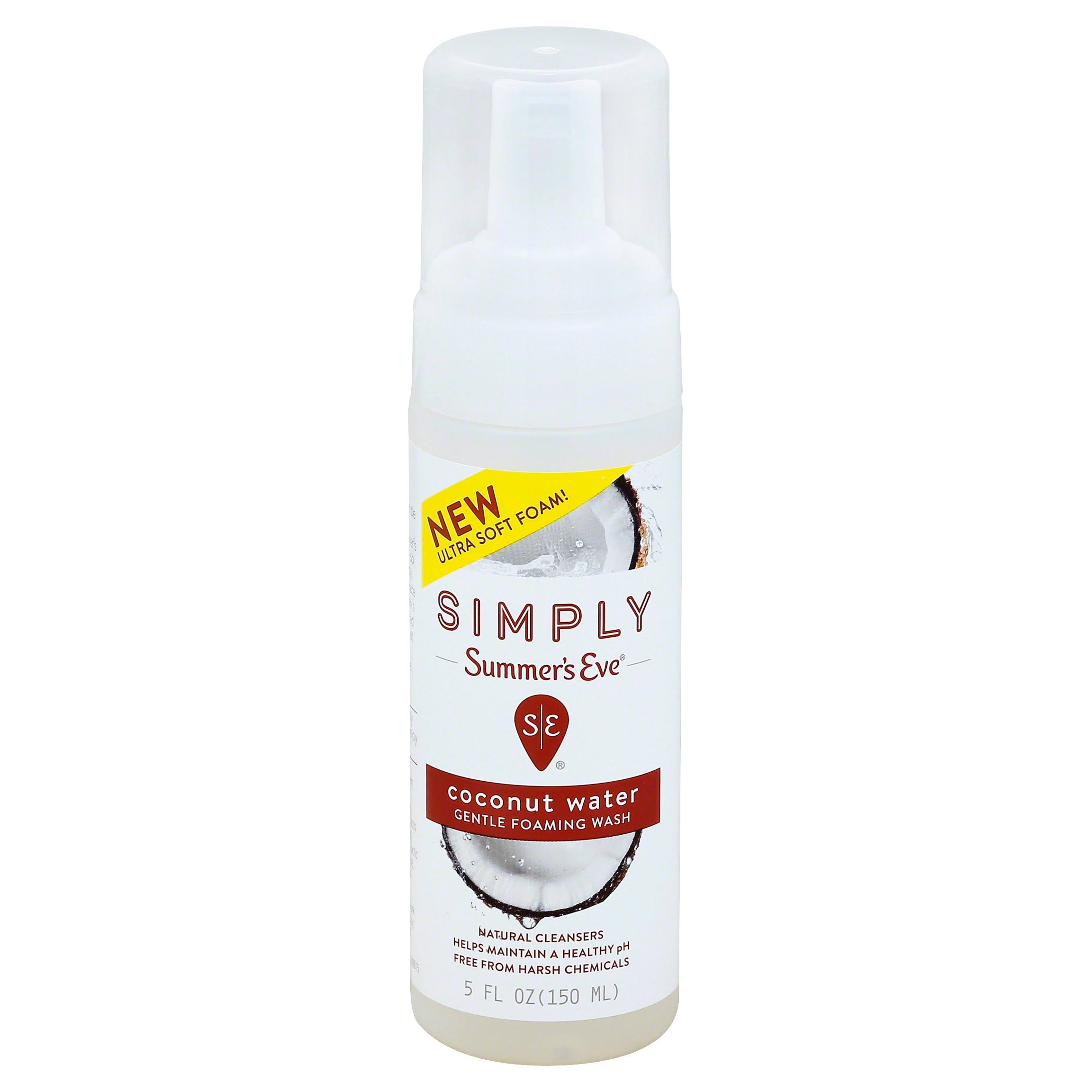 Simply Summer's Eve Coconut Water Cleansing Foam - 5oz
