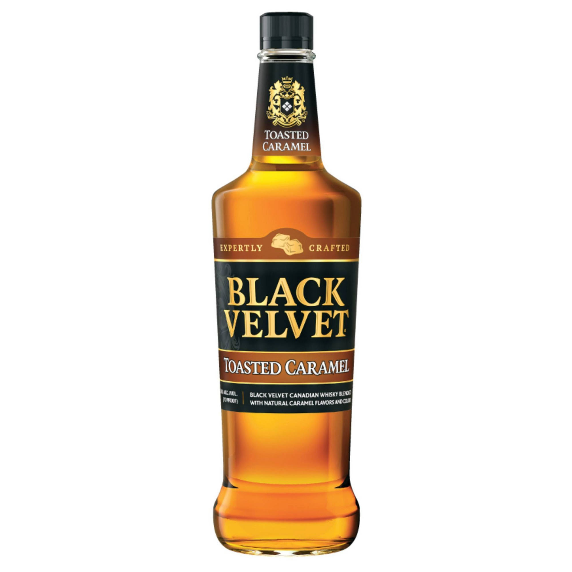 Black Velvet Canadian Whisky Toasted Caramel (750 ml)