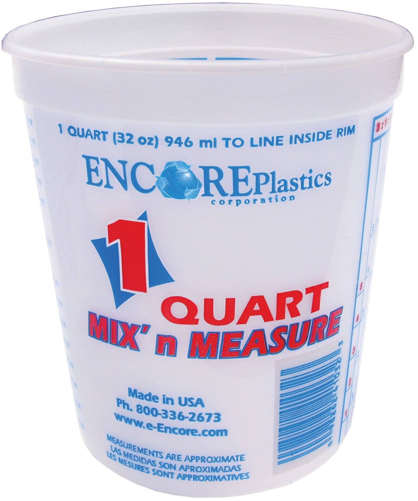 Encore Plastics Mix N Measure Container