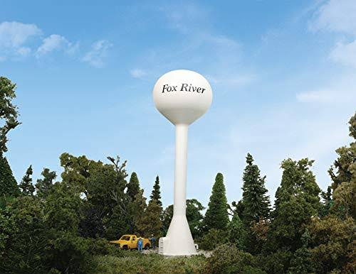 Walthers Cornerstone Series Kit Ho Scale Modern Water Tower Walthers Cornerstone Gray