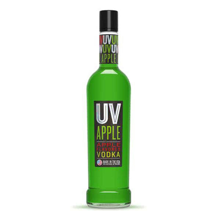 UV Green Apple Vodka - 750 ml bottle