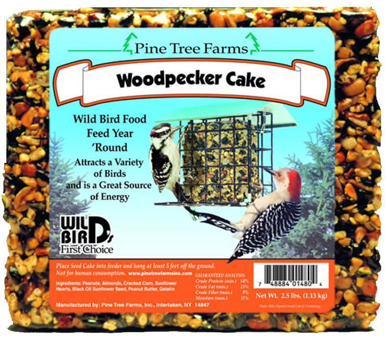 Pine Tree Farms Woodpecker Seed Cake