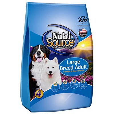 Nutrisource Large Breed Dog Food 30lb