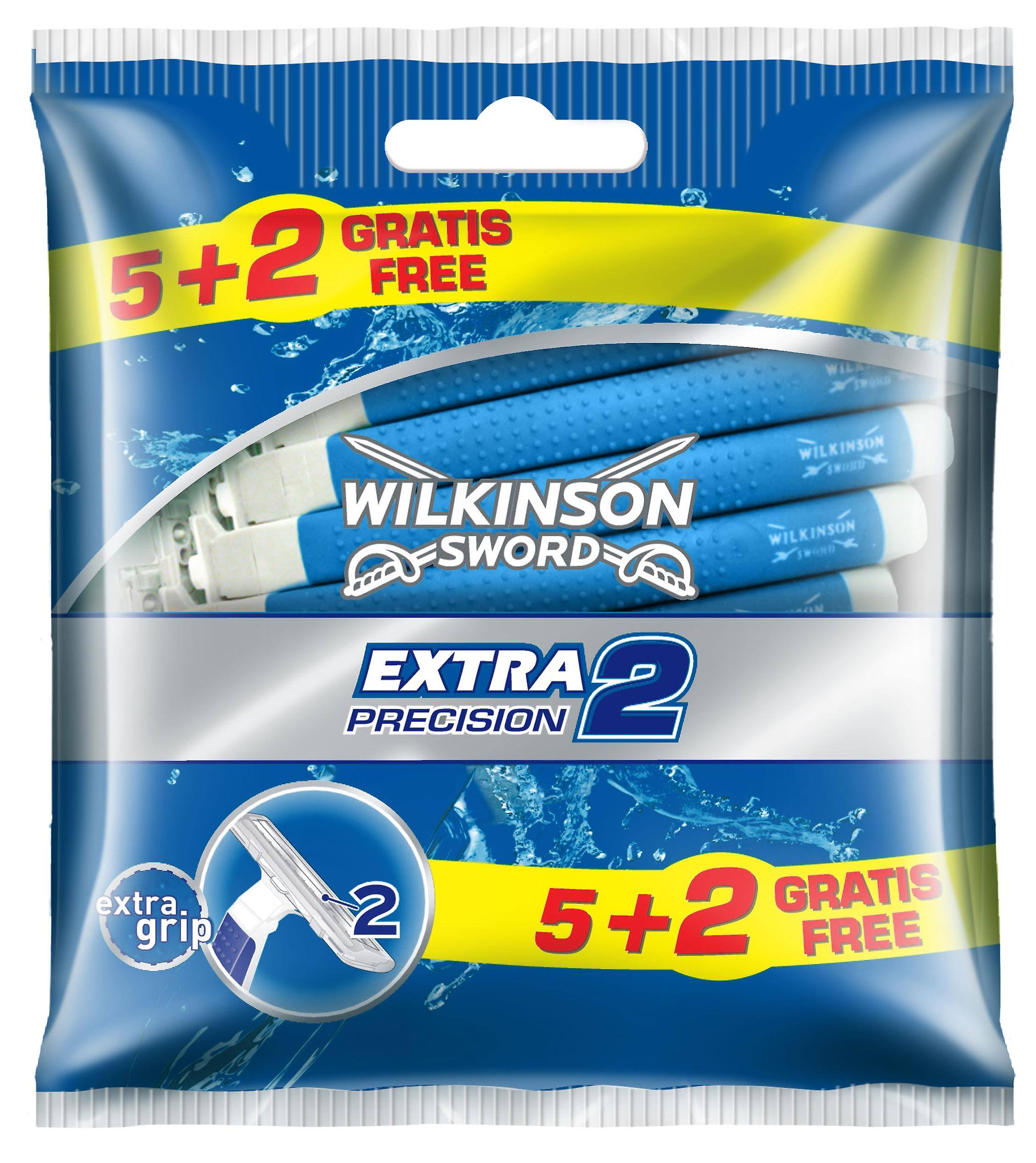 Wilkinson Sword Extra2 Precision 2 Blade Disposable Razors - 5pcs