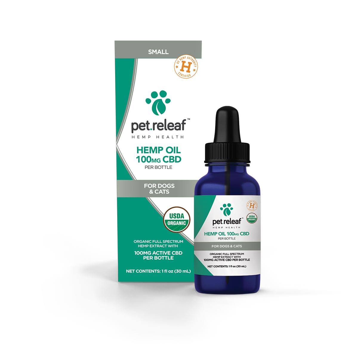 Pet ReLeaf Oil 100 for Dogs & Cats