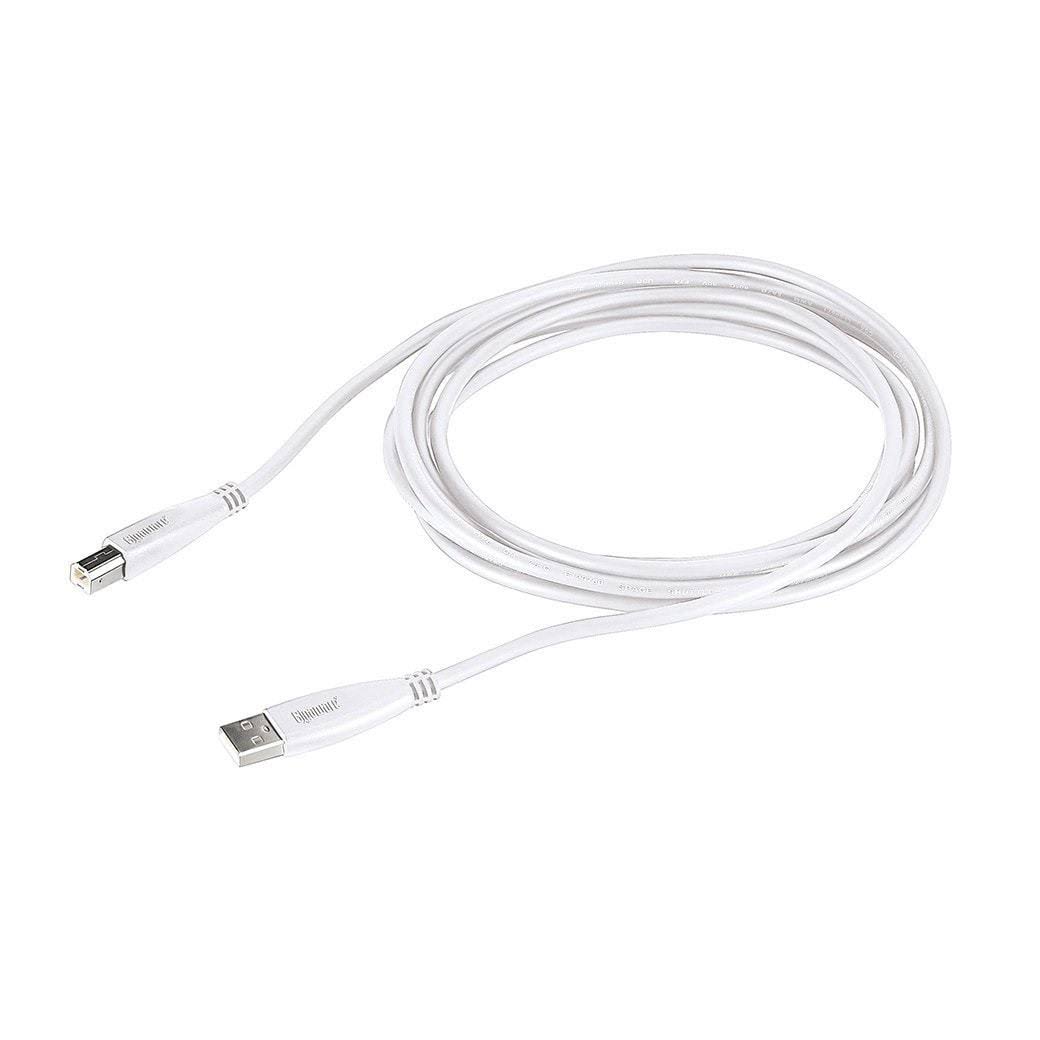 Gigaware USB-A Male-to-USB-B Male Cable - 3 ft