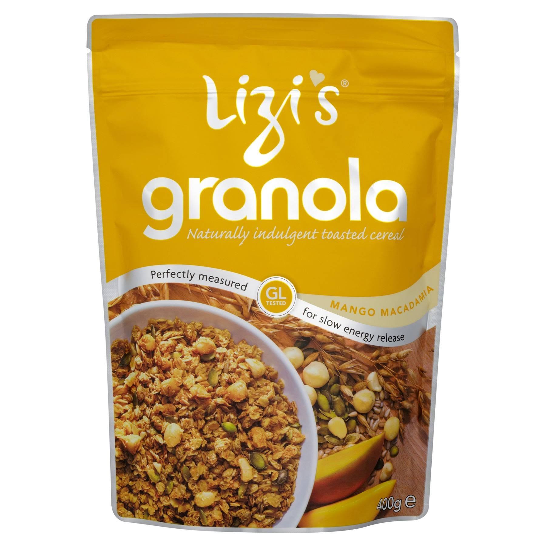 Lizi's Granola - Mango & Macadamia, 400g