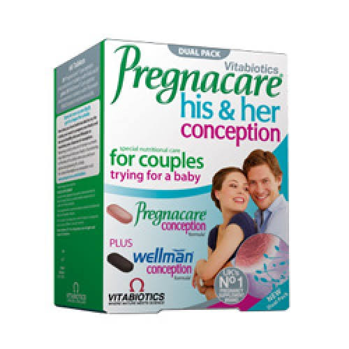 Vitabiotics Pregnacare His and Her Conception Dietary Supplement - 60 Tablets