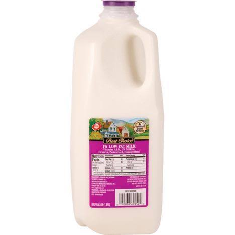 Best Choice 1% Low Fat Milk - 64 Ounces - Green Hills Grocery - North Belt Highway - Delivered by Mercato