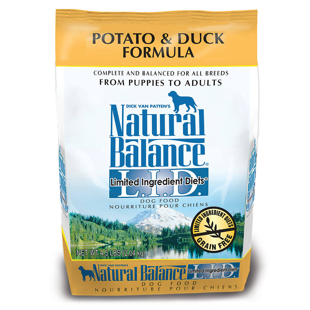 Natural Balance Limited Ingredient Diets Potato and Duck Formula Dry Dog Food - 5lb