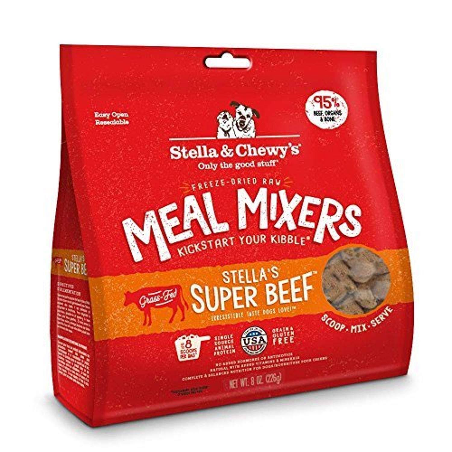 Stella & Chewy's Super Beef Meal Mixers Dog Food - 510g