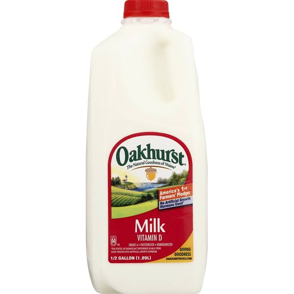 Oakhurst Milk - 0.5 Gallon