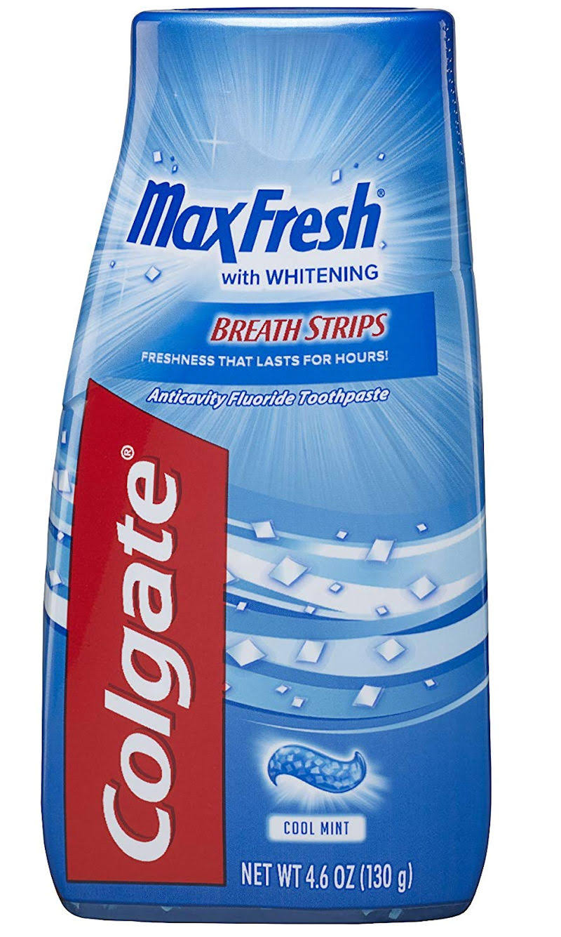 Colgate Max Fresh Cool Mint Anticavity Fluoride Toothpaste - 4.6oz