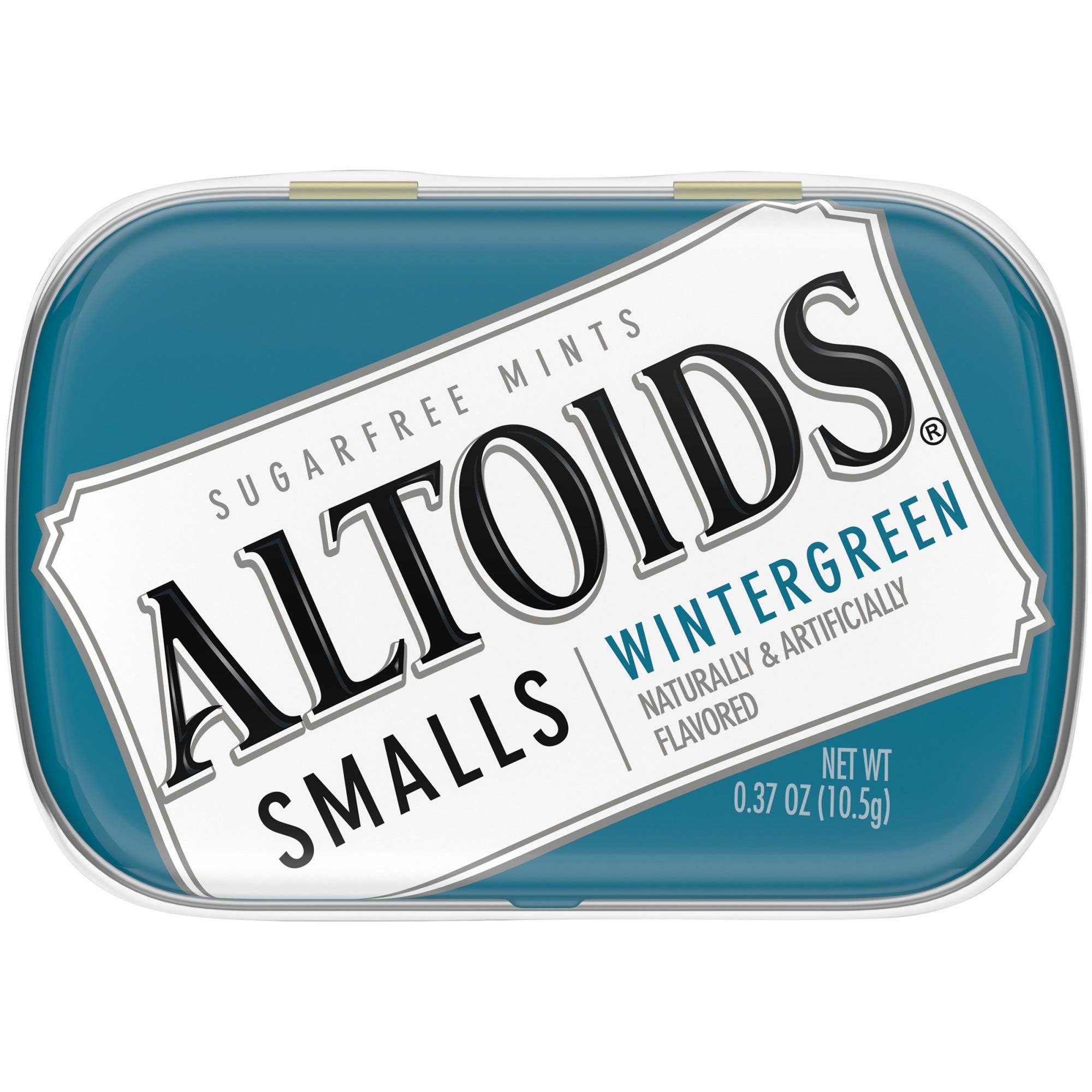 Altoids Smalls Wintergreen Mints - Sugar Free, 50 Mints