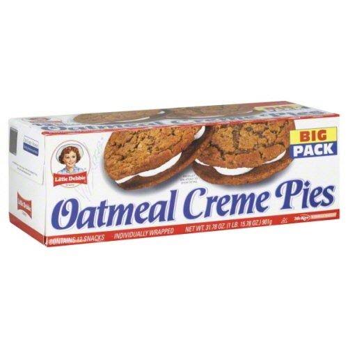 Little Debbie Oatmeal Big Pack Creme Pies - 31.78oz