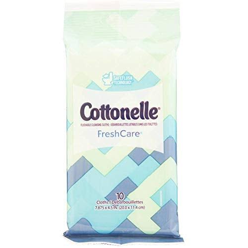 Cottonelle Fresh Care Flushable Cleansing Cloths - 10 Cloths