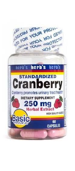 Basic Vitamin Cranberry Extract - 250mg, 60ct