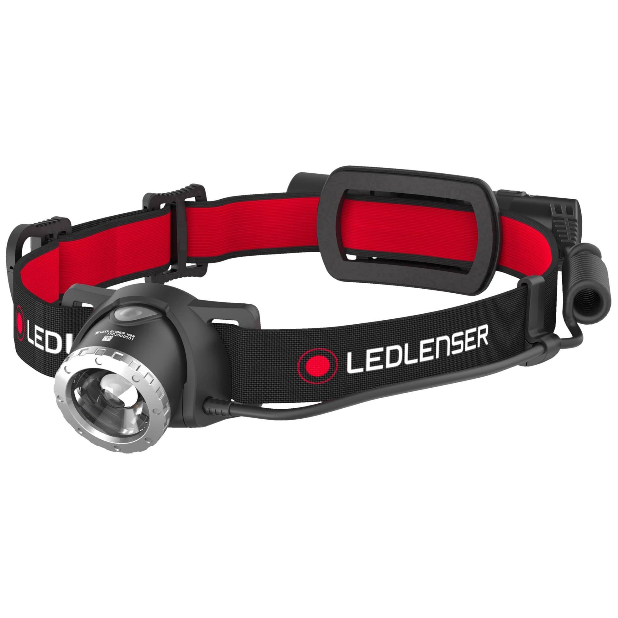 LED Lenser 500852 Rechargeable LED Head Torch - Black