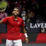 Auger-Aliassime stuns Djokovic in straight sets; Team World leads Laver Cup