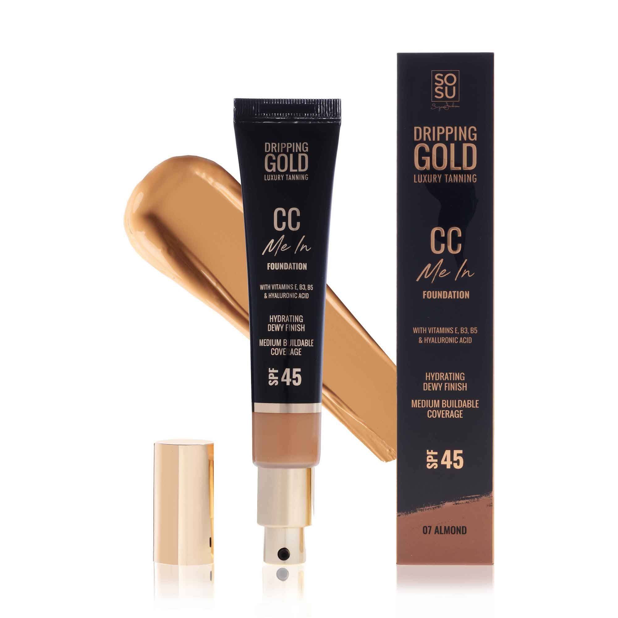 Dripping Gold CC Me in SPF45 CC Cream 35ml 07 almond - SOSU Cosmetics