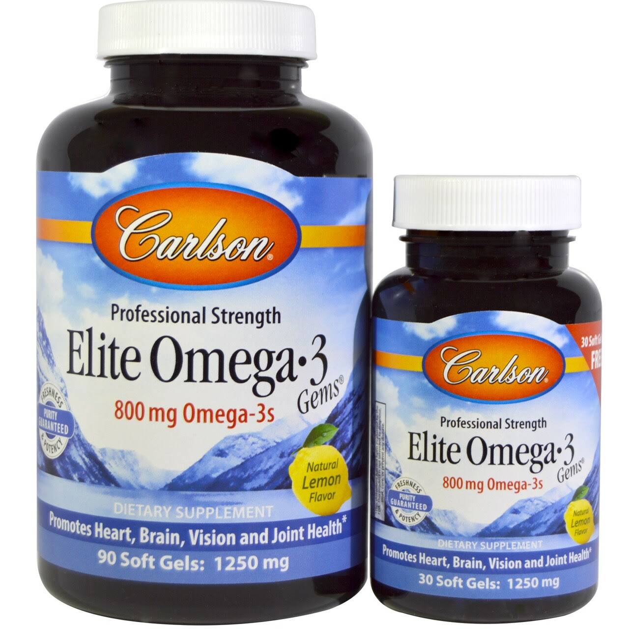 Carlson Elite Omega-3 Gems Fish Oil