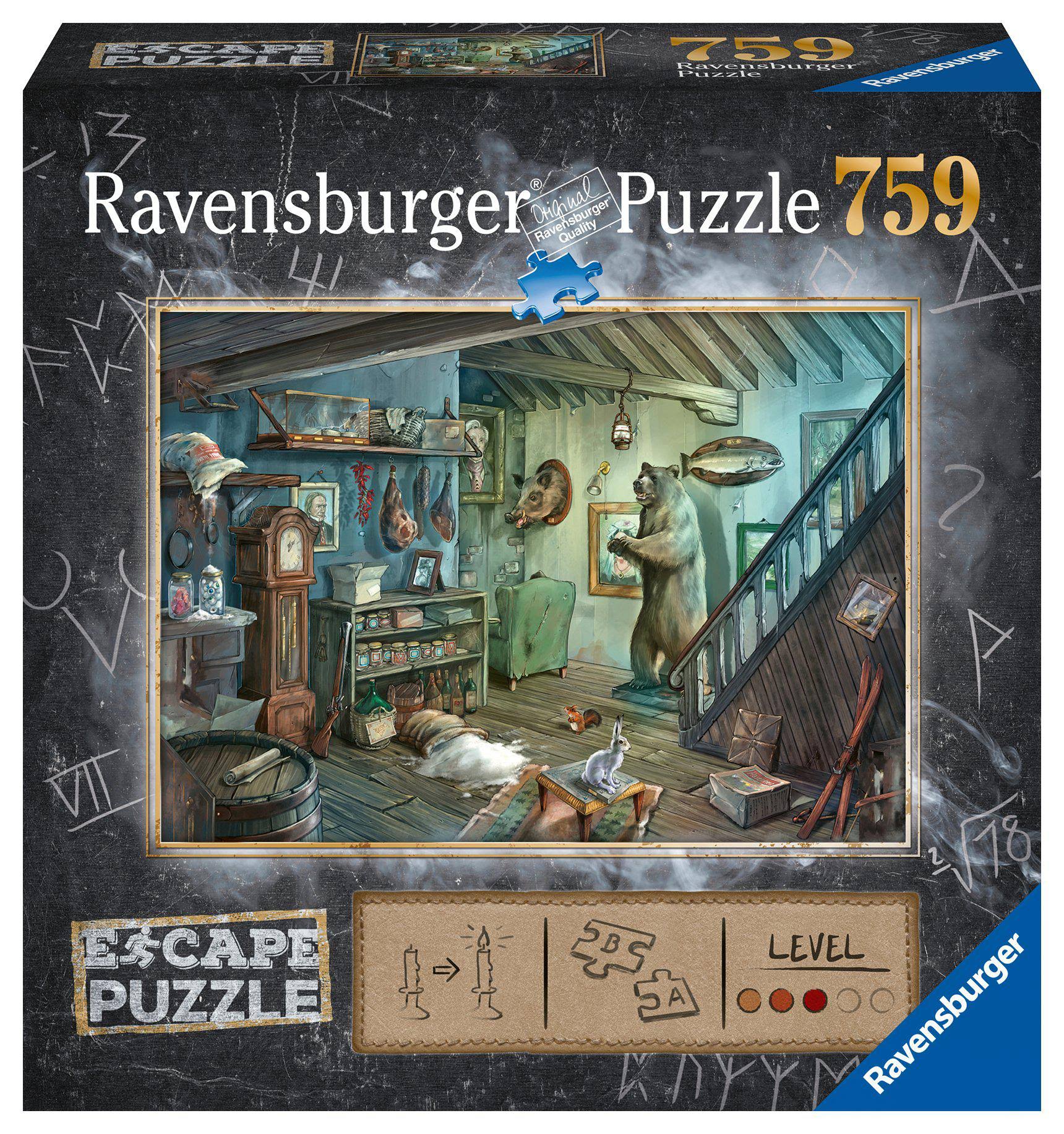 Ravensburger The Forbidden Basement Escape Puzzle - 759pcs
