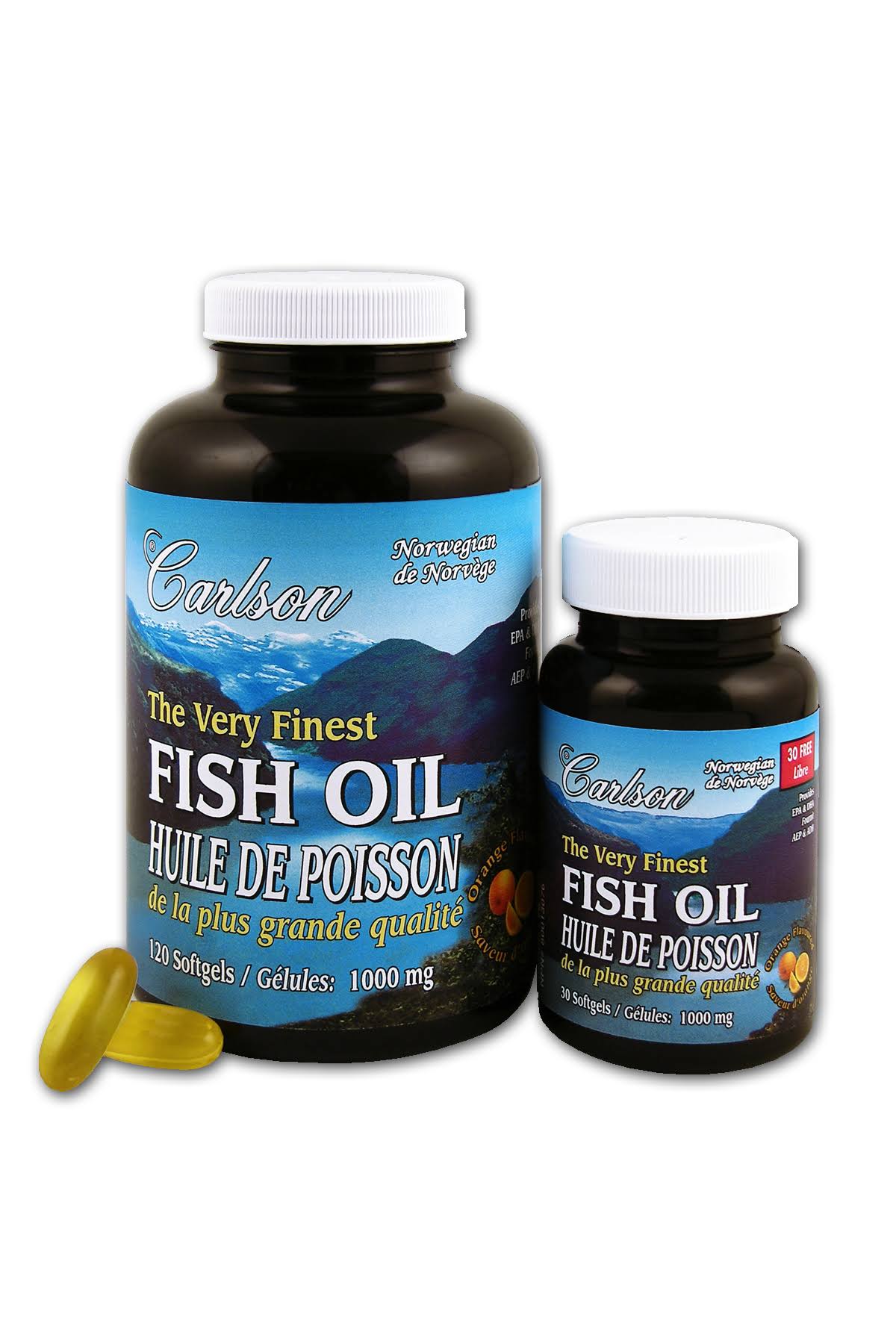 Carlson The Very Finest Fish Oil - Orange