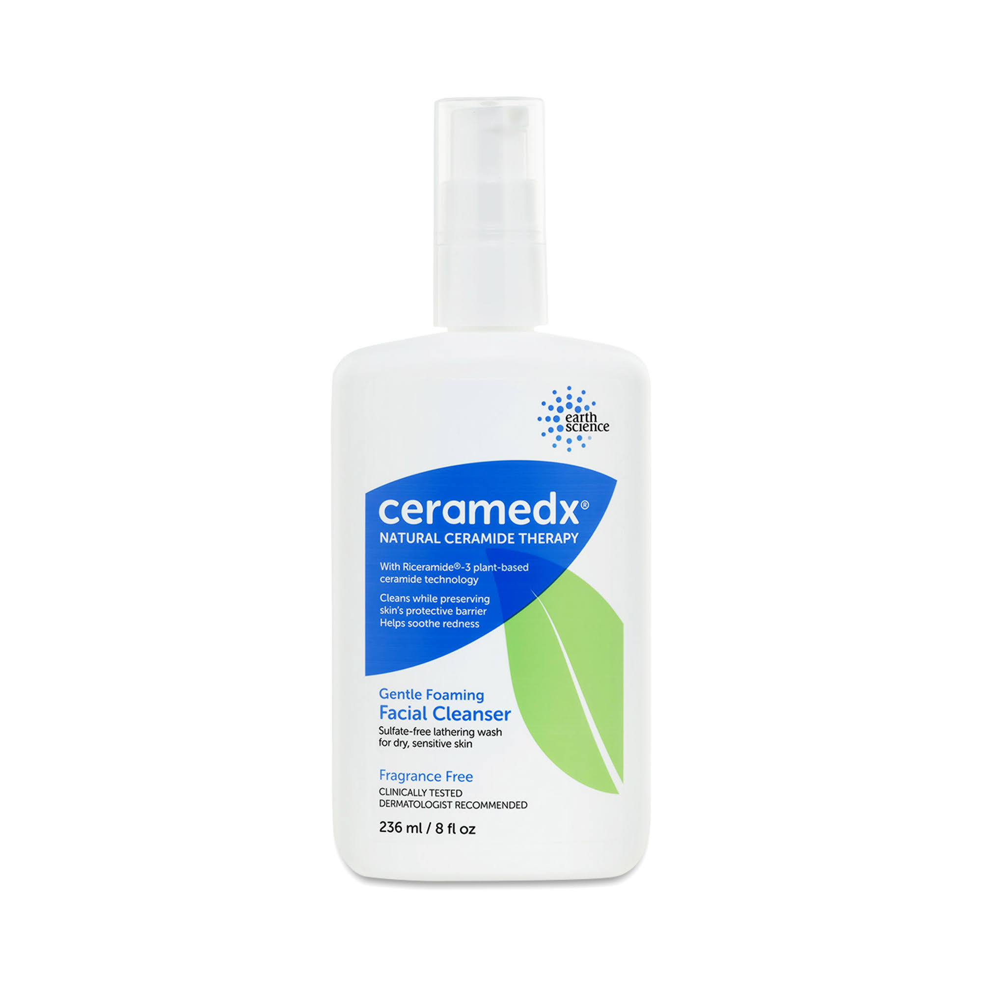 Ceramedx - Gentle Foaming Facial Cleanser - 8 fl. oz (236 mL)