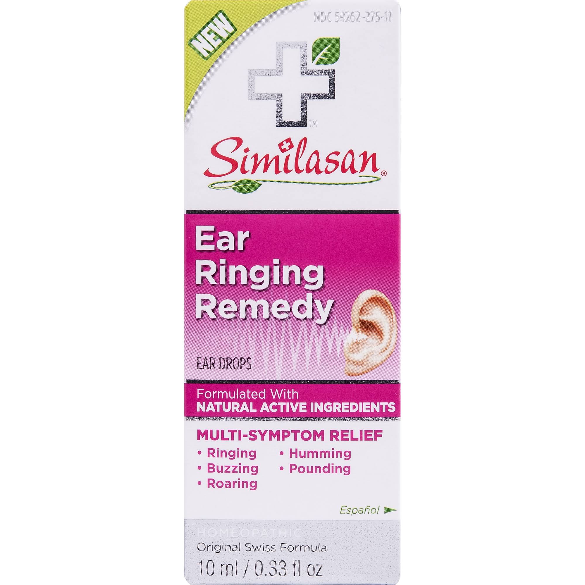 Similasan Ear Ringing Remedy Ear Drops - 10ml