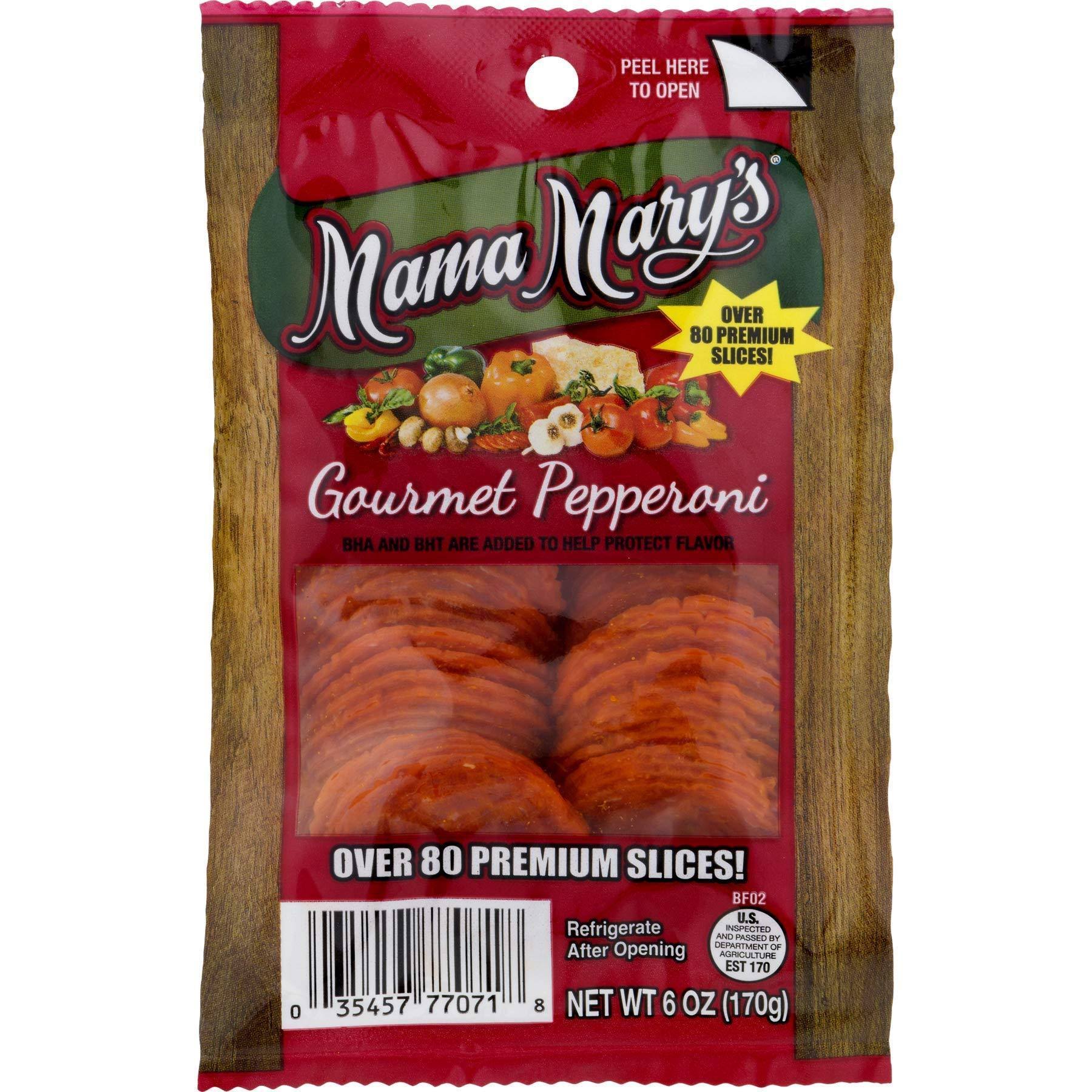 Mama Mary's Gourmet Pepperoni - 6oz